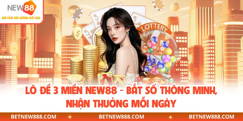 Lô Đề 3 Miền NEW88 - Bắt Số Thông Minh, Nhận Thưởng Mỗi Ngày